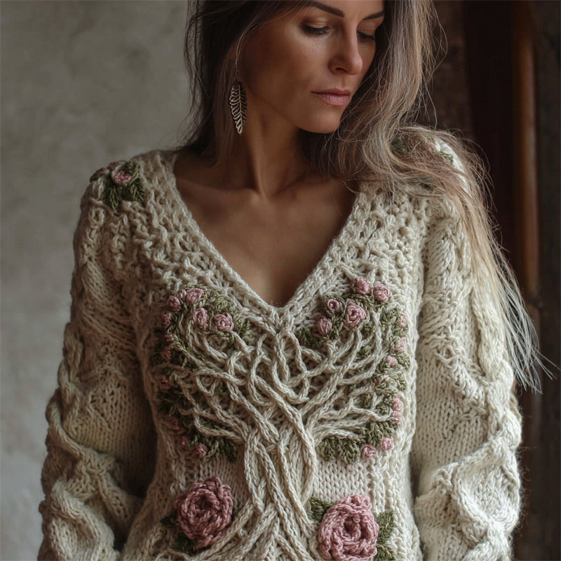 Timeless Vintage Style Jumper