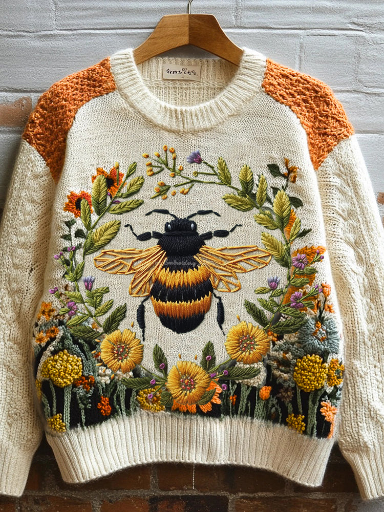 Timeless Vintage Style Jumper