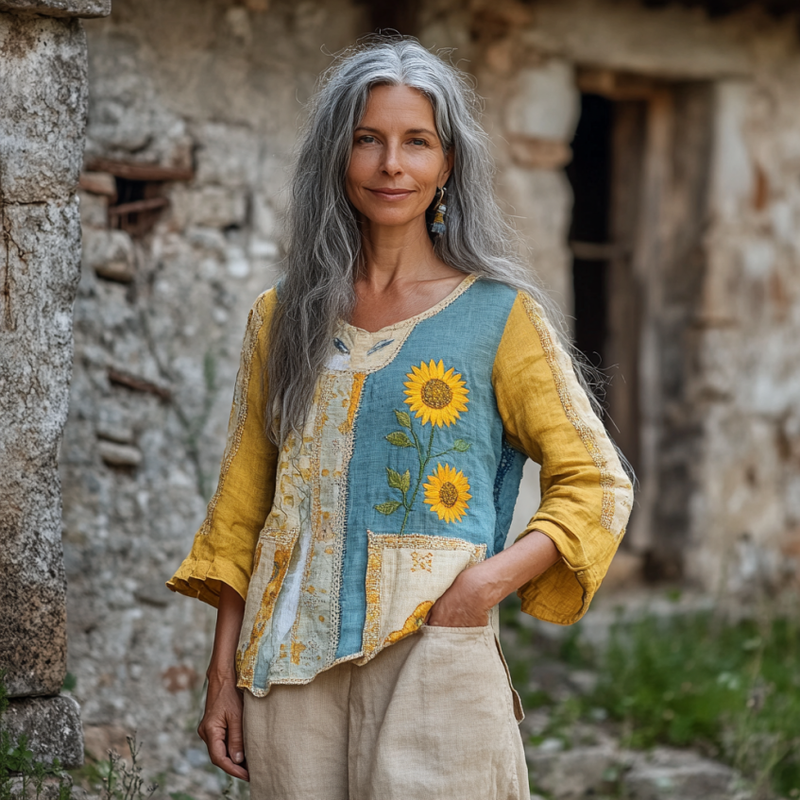 Gracefully Designed Blouse