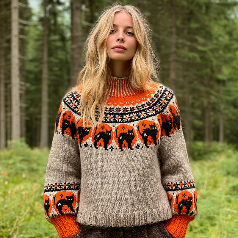 Timeless Vintage Style Jumper