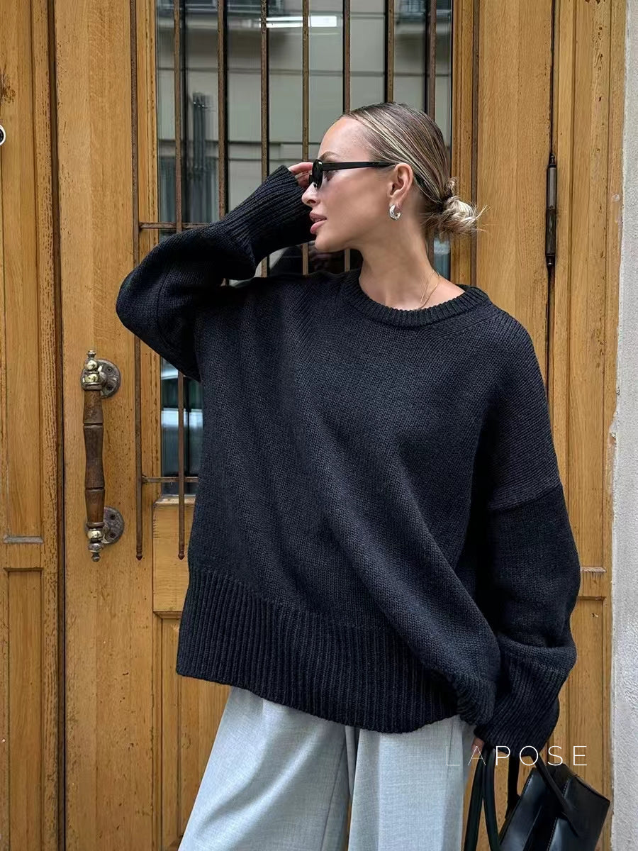 Beautifully Finished Sweater in a Timeless Design