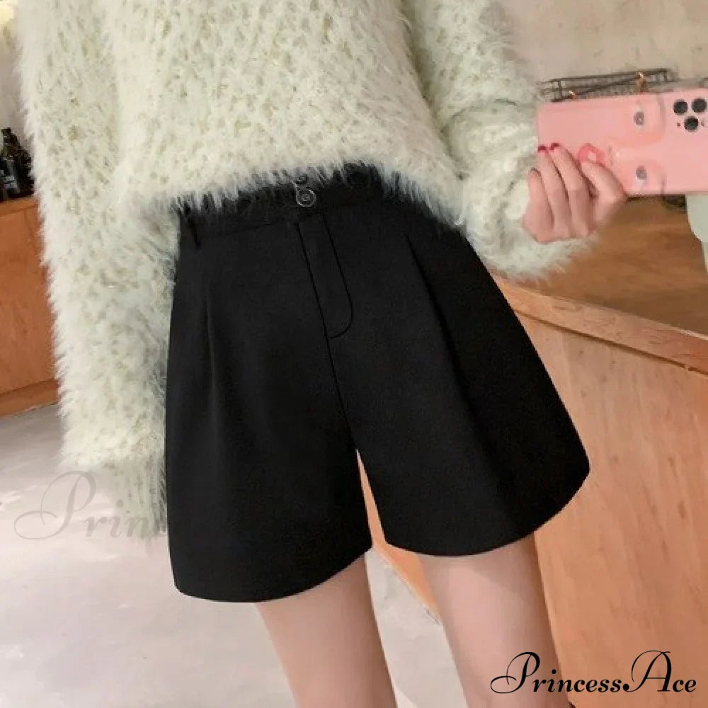 Black Double button