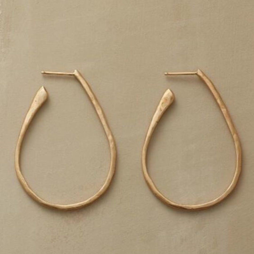 Gold Hoop Earrings