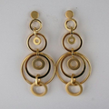 Golden Hoops Earrings