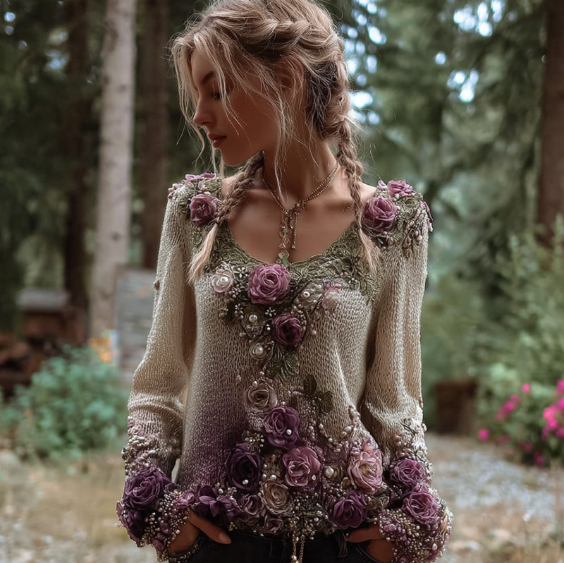Timeless Vintage Style Jumper