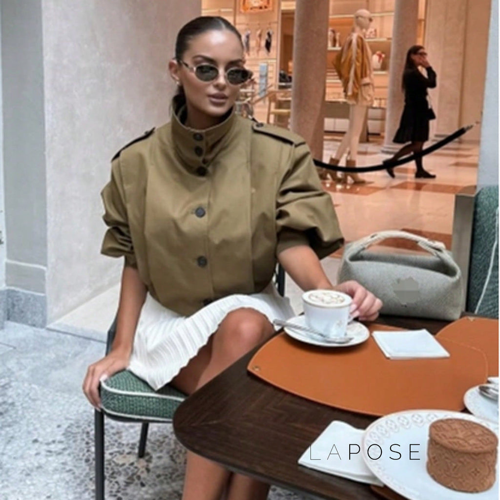 Well Tailored Garment with a Graceful Silhouette