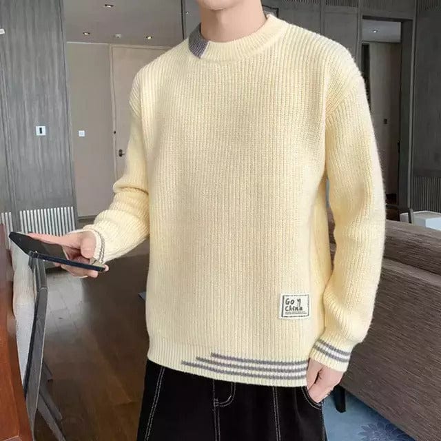 LM | Vintage round neck sweater