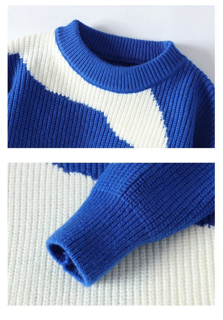 LM | Fashionable, casual knitted sweater 2024