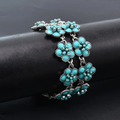 Turquoise Flower Bracelet