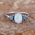 Colorful Opal Ring