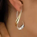 Golden Dangling Earrings