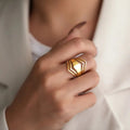 Gold Statement Ring