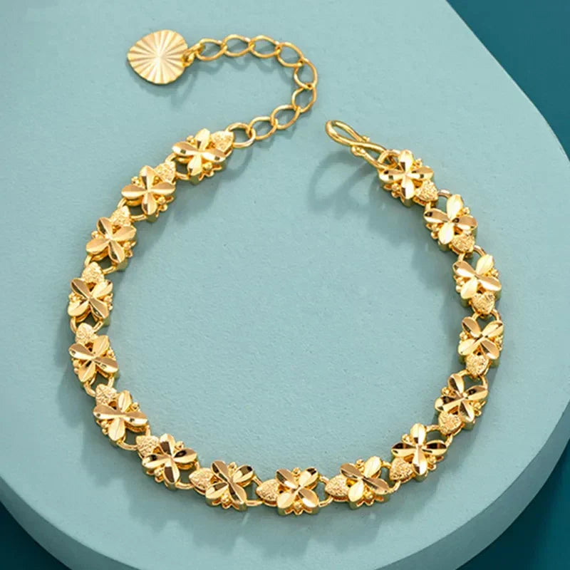 Golden Daisy Bracelet
