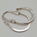 Silver Hoop Earrings