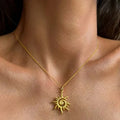 Golden Sun Necklace
