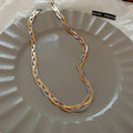 Necklace Made of Gold and Silver