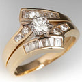 Gold Ring With Brilliant