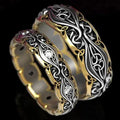 Pair Gold & Silver Ring