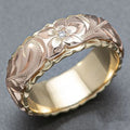 Rose Flower Gold Ring