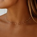 Colorful Gold Necklace