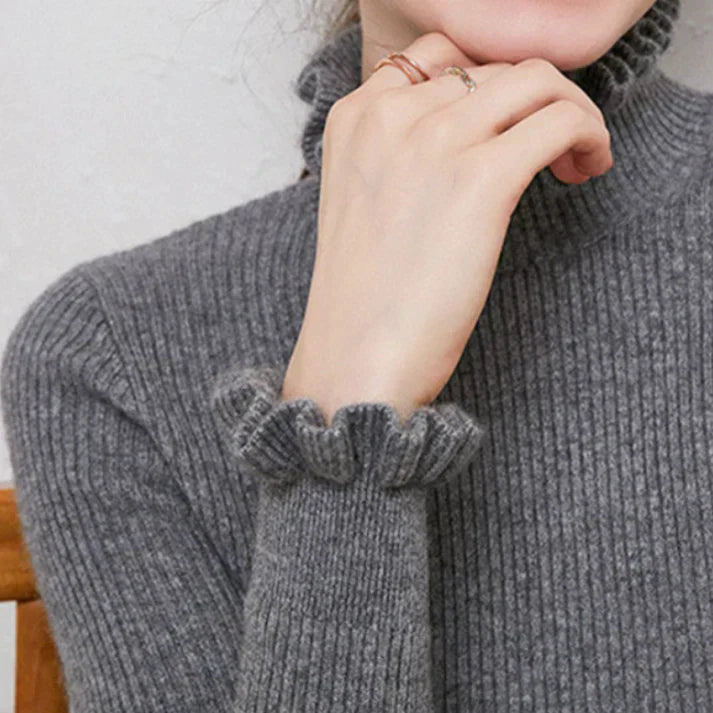 LM | Cashmere turtleneck sweater