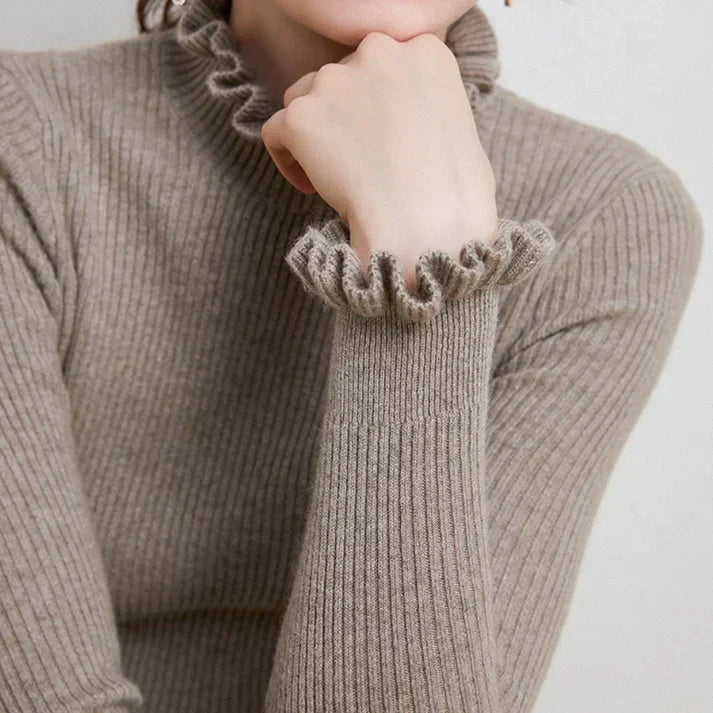 LM | Cashmere turtleneck sweater