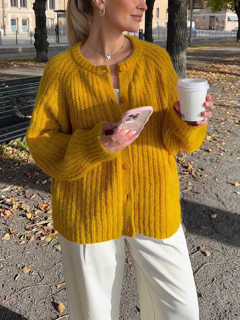 Timeless Vintage Style Cardigan