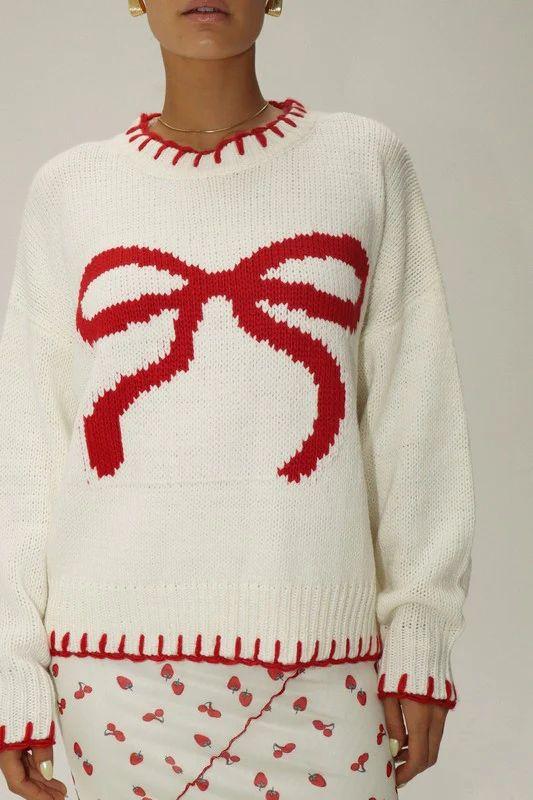 Gracefully Designed Sweater
