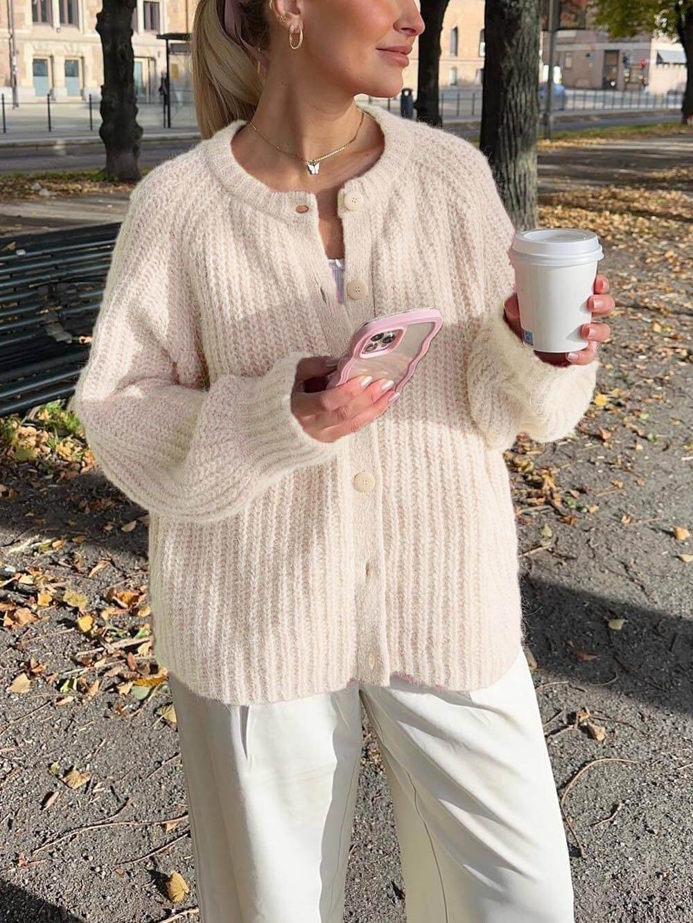 Gracefully Designed Cardigan