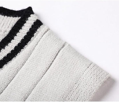 LM | Men's Knitted Striped Sweater