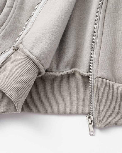 LM | Casual sweater with long sleeves and drawstring