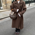 Brown long coat