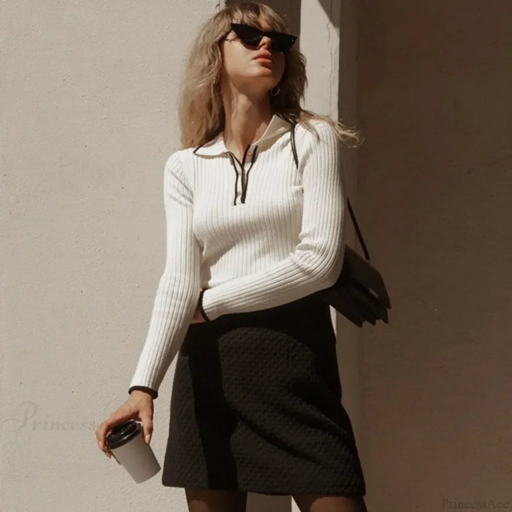 Gracefully Designed Sweater