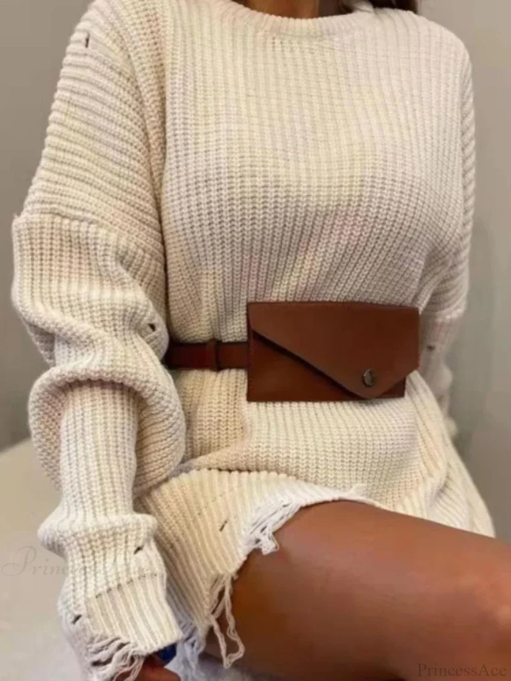 Beige White
