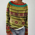 LM | Unique print sweater