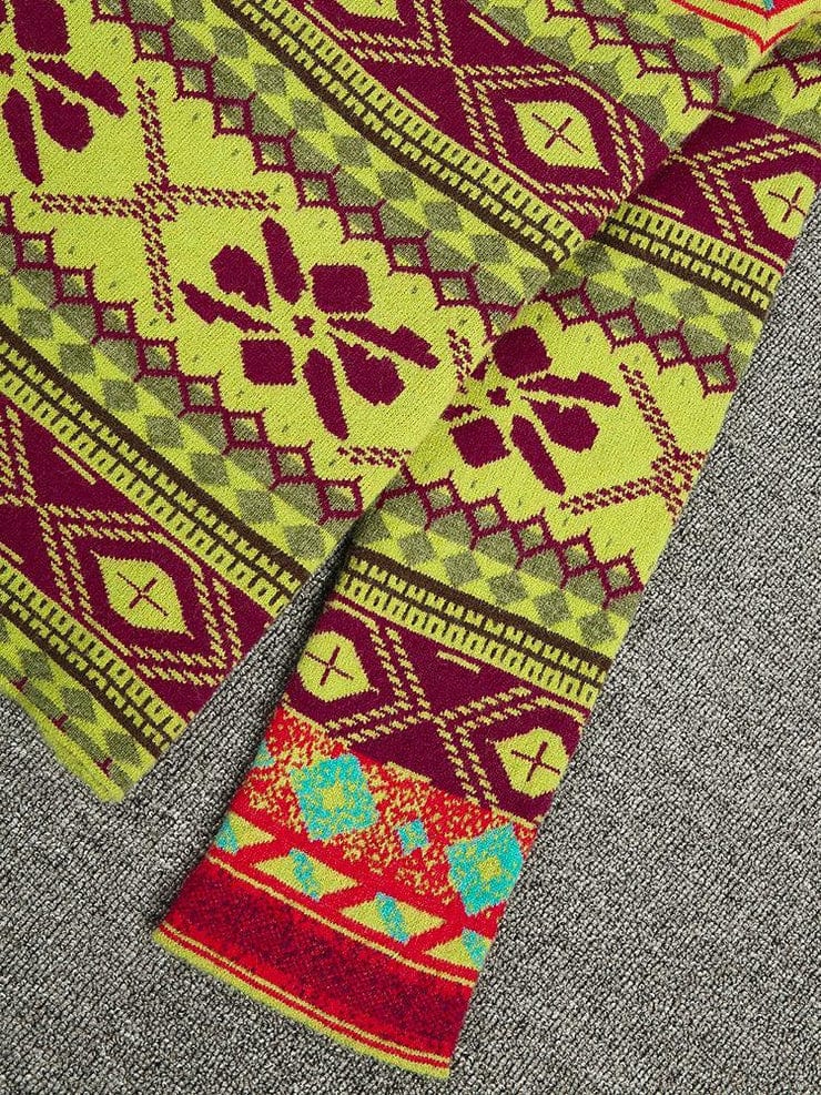 LM | Unique print sweater