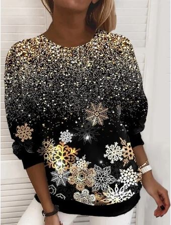 LM | Elegant Kerstmis Sweatshirt
