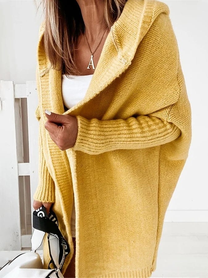 LM | Women's coat with hood Sweater
