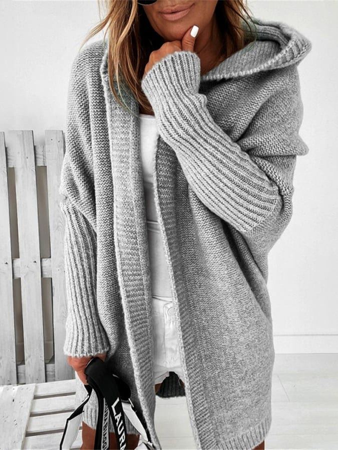 LM | Women's coat with hood Sweater