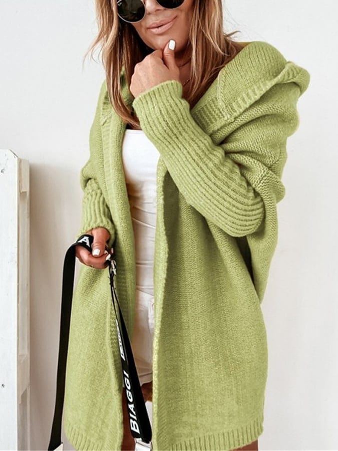 LM | Women's coat with hood Sweater
