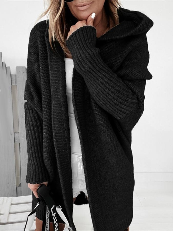 LM | Women's coat with hood Sweater