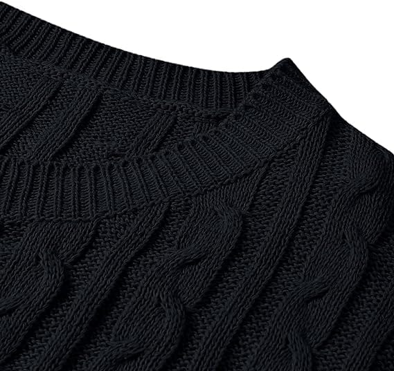 LM | MW -Women's 2-piece long knit suit with thick sweater