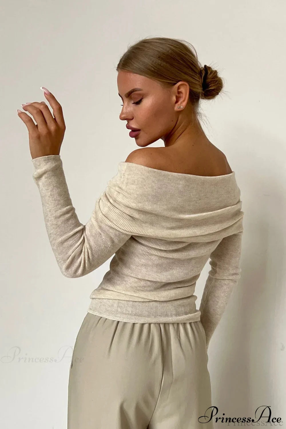 Gracefully Designed Pullover