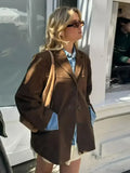 Brown coat