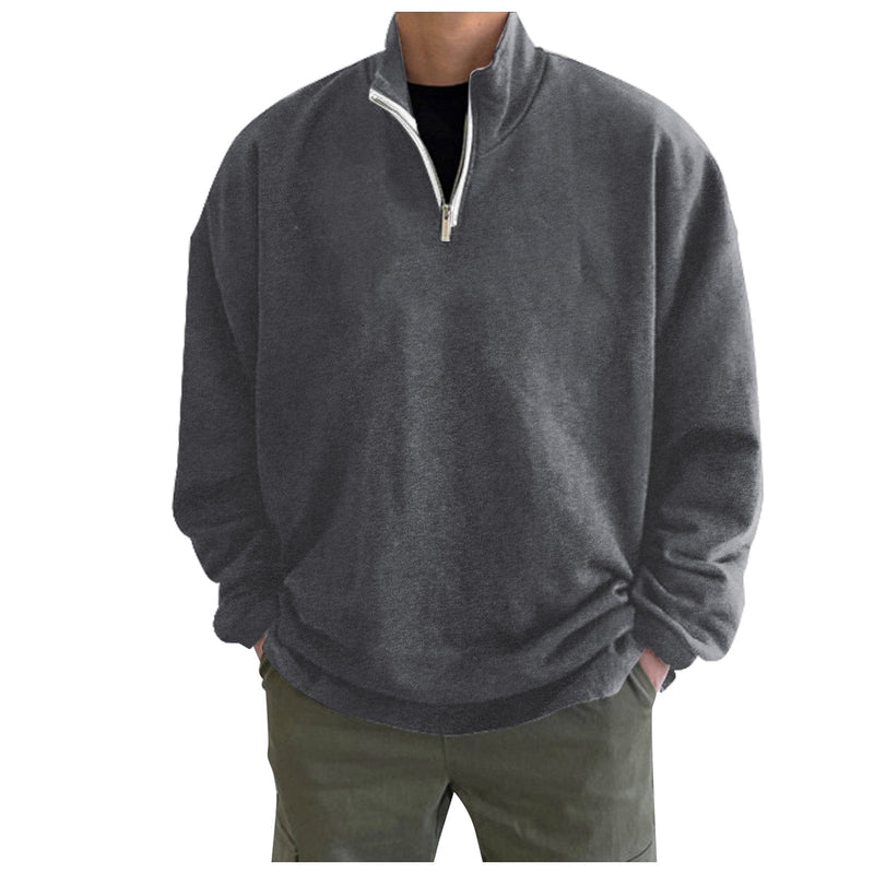 LM | Plain hoodless sweater