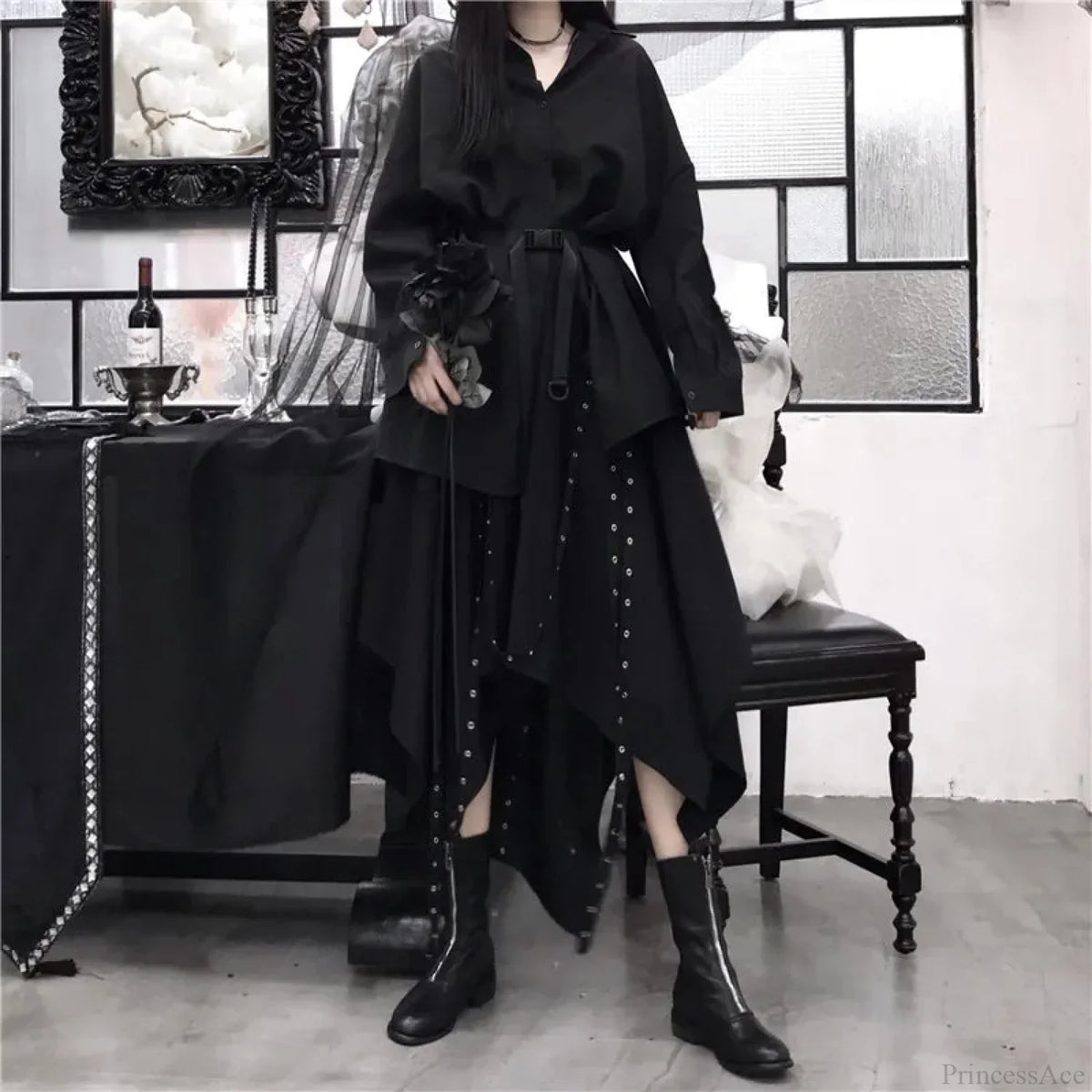 black