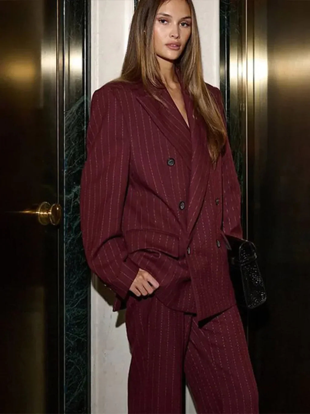 Red suit